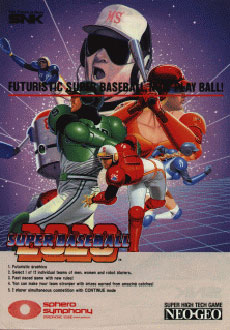 Carátula del juego 2020 Super Baseball (set 1) (NeoGeo)