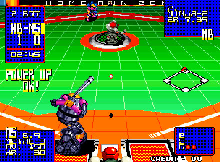 Pantallazo del juego online 2020 Super Baseball (set 1) (NeoGeo)