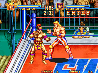 Pantallazo del juego online 3 Count Bout (NeoGeo)