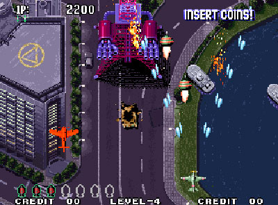 Pantallazo del juego online Aero Fighters 3 (NeoGeo)