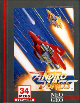 Carátula del juego Andro Dunos (NeoGeo)