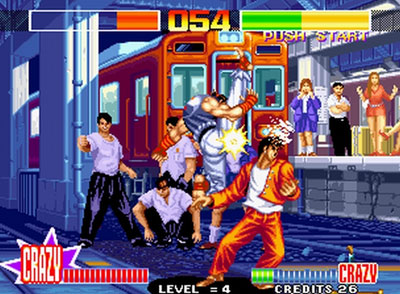 Pantallazo del juego online Aggressors of Dark Kombat (NeoGeo)