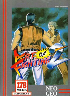 Carátula del juego Art of Fighting 2 (NeoGeo)