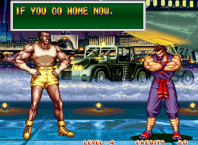 Pantallazo del juego online Art of Fighting 2 (NeoGeo)