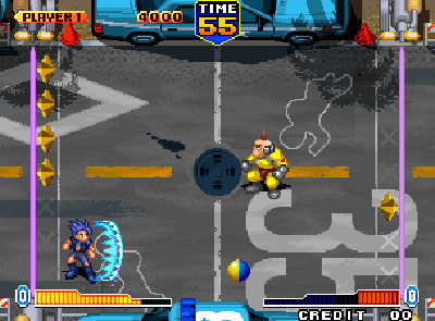 Pantallazo del juego online Bang Bead (NeoGeo)