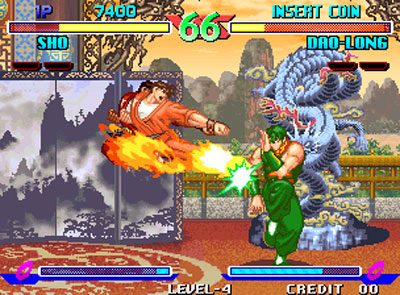 Pantallazo del juego online Breakers (NeoGeo )