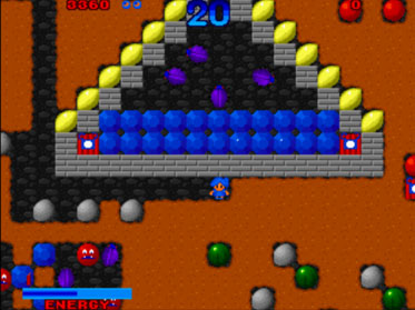 Pantallazo del juego online Digger Man (NeoGeo)