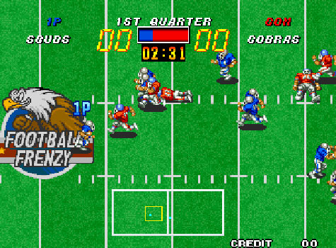 Pantallazo del juego online Football Frenzy (NeoGeo)