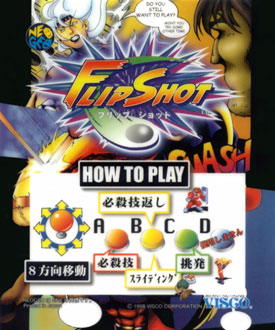 Carátula del juego Battle Flip Shot (NeoGeo)