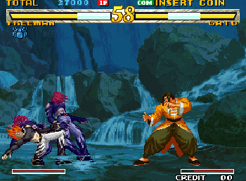 Pantallazo del juego online Garou Mark of the Wolves (NeoGeo)