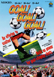 Carátula del juego Goal Goal Goal (NeoGeo)