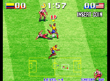 Pantallazo del juego online Goal Goal Goal (NeoGeo)