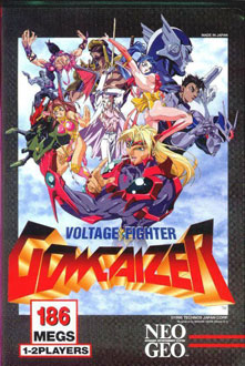 Carátula del juego Voltage Fighter Gowcaizer (NeoGeo)