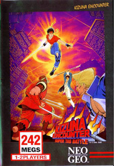 Carátula del juego Kizuna Encounter Super Tag Battle (NeoGeo)