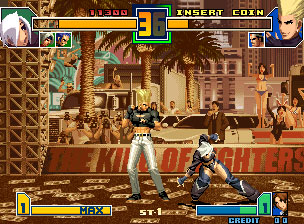 Pantallazo del juego online The King of Fighters 2001 (NeoGeo)