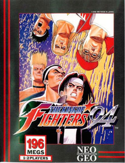 Carátula del juego The King of Fighters '94 (NeoGeo)