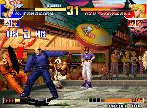 Pantallazo del juego online The King of Fighters '97 (NeoGeo)