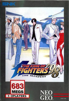 Carátula del juego The King of Fighters '98 The Slugfest (NeoGeo)