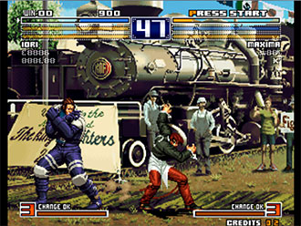 Pantallazo del juego online The King of Fighters 2003 (NeoGeo)