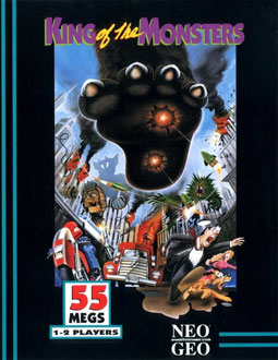 Carátula del juego King of the Monsters (NeoGeo)