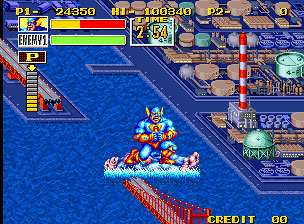 Pantallazo del juego online King of the Monsters (NeoGeo)