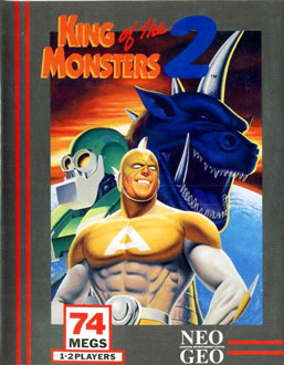 Carátula del juego King of the Monsters 2 The Next Thing (NeoGeo)