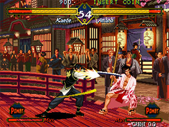 Pantallazo del juego online The Last Blade (NeoGeo)