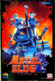 Carátula del juego Metal Slug 2 (NeoGeo)