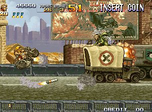 Pantallazo del juego online Metal Slug 4 (NeoGeo)