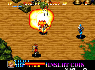 Pantallazo del juego online Ninja Commando (NeoGeo)