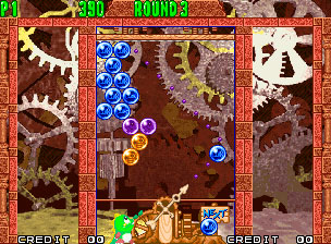 Pantallazo del juego online Puzzle Bobble 2 (NeoGeo)