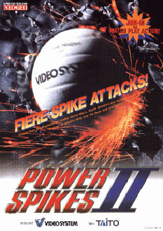 Carátula del juego Power Spikes II (NeoGeo)