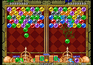 Pantallazo del juego online Puzzle Bobble (NeoGeo)