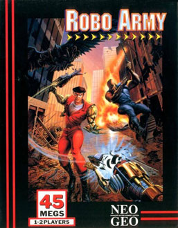 Carátula del juego Robo Army (NeoGeo)