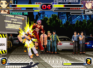 Pantallazo del juego online Rage of the Dragons (NeoGeo)