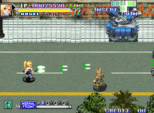 Pantallazo del juego online Shock Troopers 2nd Squad (NeoGeo)