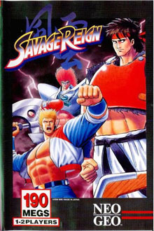 Carátula del juego Savage Reign (NeoGeo)