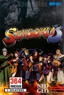 Carátula del juego Sengoku 3 (NeoGeo)