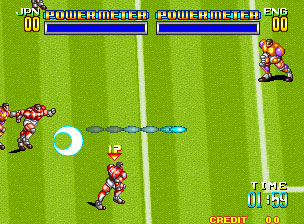 Pantallazo del juego online Soccer Brawl (NeoGeo)