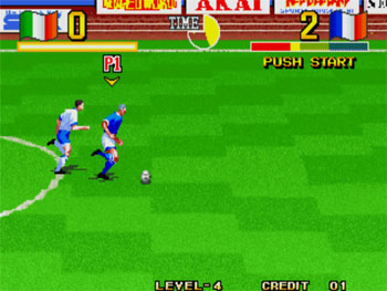 Pantallazo del juego online Ultimate 11 - The SNK Football Championship (NeoGeo)