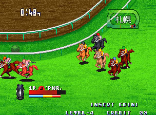 Pantallazo del juego online Stakes Winner (NeoGeo)