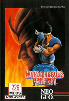 Carátula del juego World Heroes Perfect (NeoGeo)