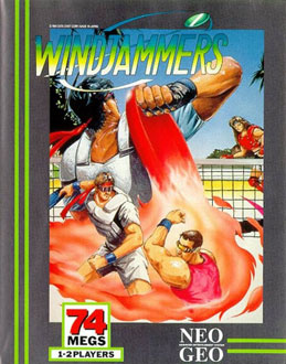 Carátula del juego Windjammers (NeoGeo)