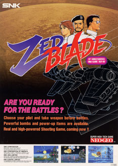 Carátula del juego Zed Blade (NeoGeo)