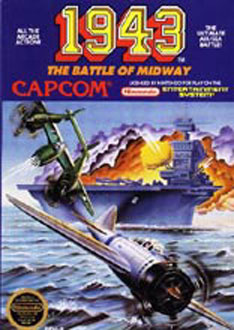 Carátula del juego 1943 The Battle of Midway (NES)