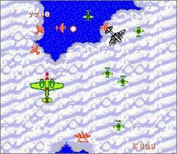 Pantallazo del juego online 1943 The Battle of Midway (NES)