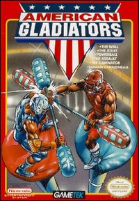 Carátula del juego American Gladiators (NES)