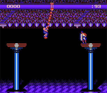 Pantallazo del juego online American Gladiators (NES)