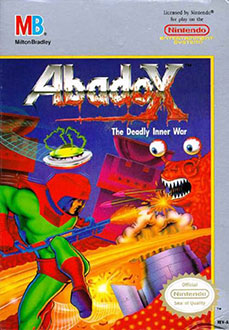 Juego online Abadox: The Deadly Inner War (NES)