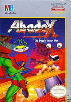 Carátula del juego Abadox The Deadly Inner War (NES)